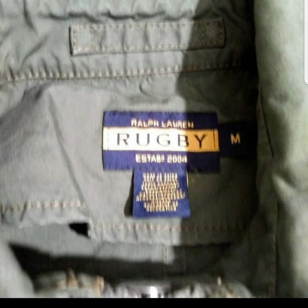 VTG Ralph Lauren Rugby Military Field Jacket RARE - Picture 4 of 5